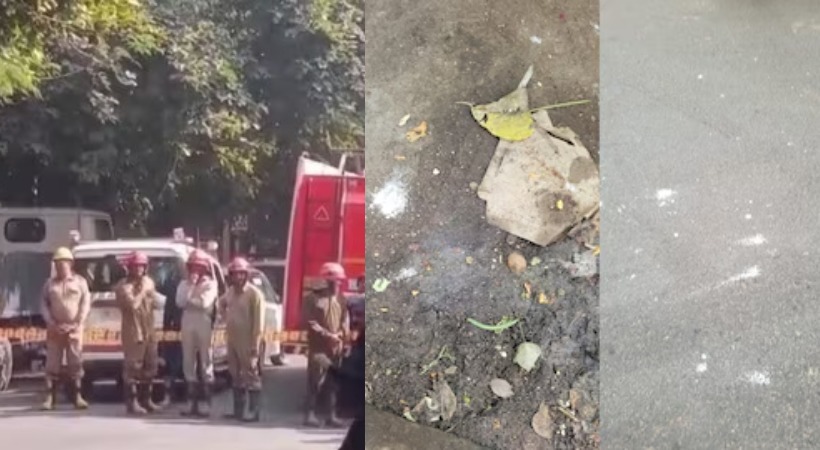 ഡൽഹി പ്രശാന്ത് വിഹാറിൽ PVR തിയേറ്ററിന് സമീപം സ്ഫോടനം