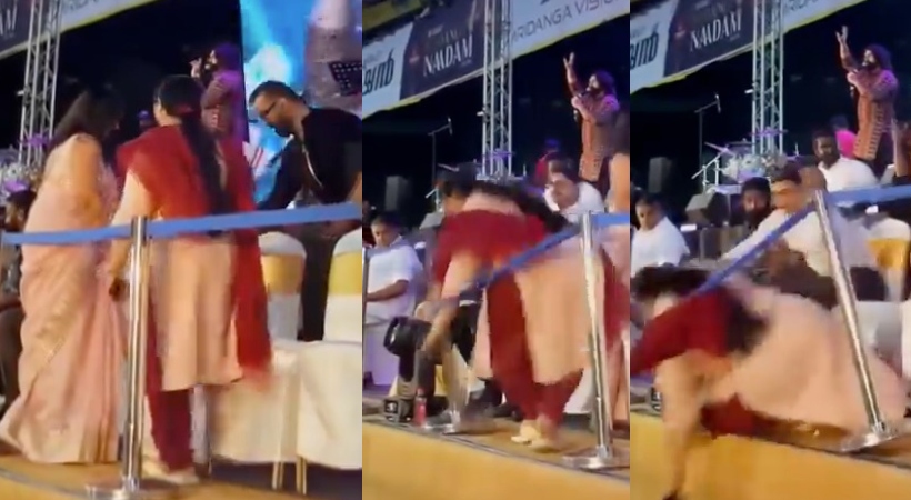 ഉമ തോമസ് എംഎല്എ വേദിയില് നിന്ന് വീഴുന്ന നടുക്കുന്ന ദൃശ്യങ്ങള് പുറത്ത്; വേദിയില് നടക്കാനുളള സ്ഥലം പോലും ഇല്ലായിരുന്നുവെന്ന് വ്യക്തം