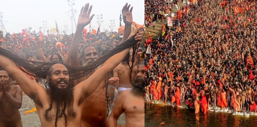 മഹാകുംഭമേളയില്‍ ആണവസാങ്കേതിക വിദ്യ ഉപയോഗിച്ചു, 50 കോടിയിലധികം ഭക്തർ സ്നാനം നടത്തി; എന്നിട്ടും പക‍ർച്ചവ്യാധികളില്ല, അസുഖങ്ങളില്ല