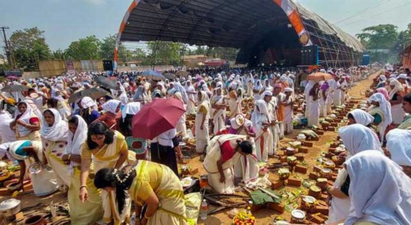 ആറ്റുകാല്‍ പൊങ്കാല മഹോത്സവത്തിന് ഇന്ന് കൊടിയേറും; നേരിട്ടെത്തി ഒരുക്കങ്ങള്‍ വിലയിരുത്തി മുഖ്യമന്ത്രിയും ദേവസ്വം മന്ത്രിയും