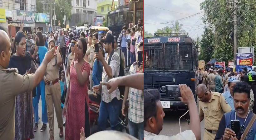 കൊട്ടാരക്കരയിൽ പൊലീസുകാരെ ആക്രമിച്ച ട്രാൻസ്ജെൻഡേഴ്സ് റിമാൻഡിൽ