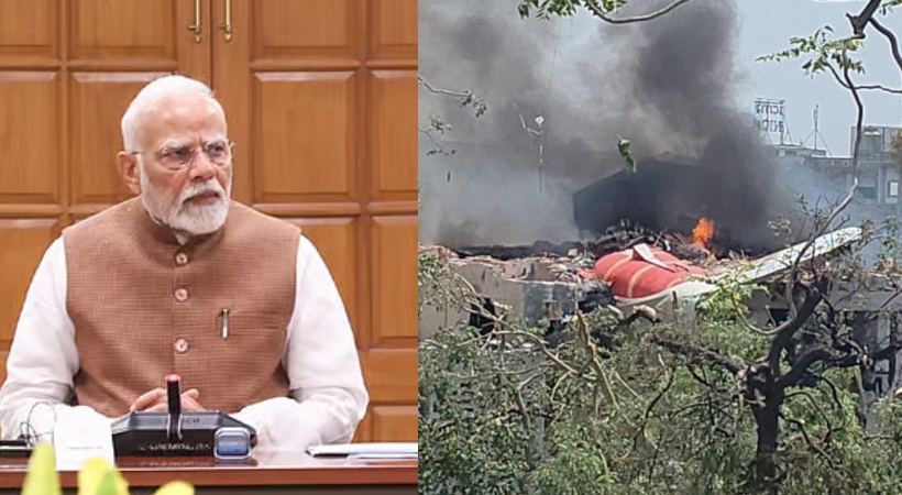 ഹൃദയഭേദകം ‘ ; അഹമ്മദാബാദ് വിമാനാപകടത്തില് നടുക്കം രേഖപ്പെടുത്തി പ്രധാനമന്ത്രി