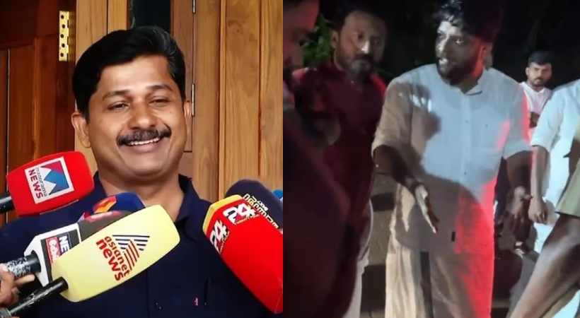 കോണ്ഗ്രസ് നേതാക്കളുടെ വാഹനം പരിശോധിച്ച സംഭവം