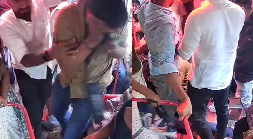 പാസ് അനുവദിച്ചില്ല; കോഴിക്കോട് സ്വകാര്യ ബസ് കണ്ടക്ടർക്ക് ക്രൂരമർദ്ദനം