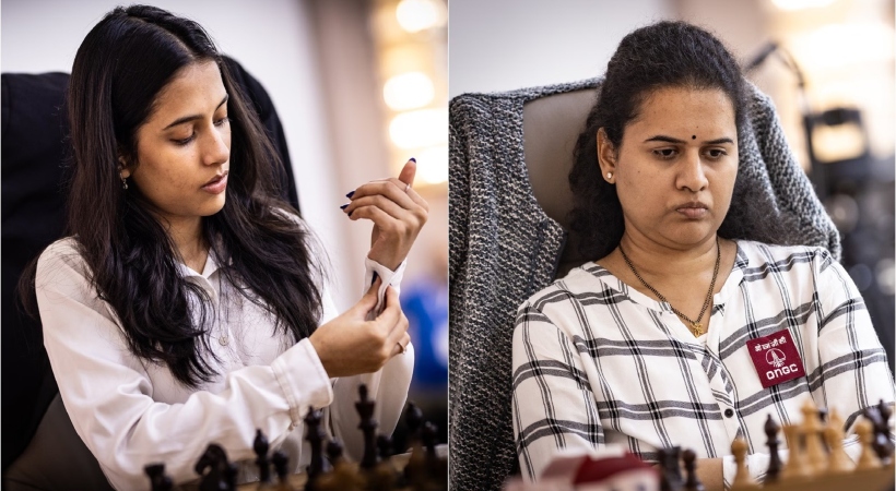 ചെസ്സ് ലോകകപ്പ് ഫൈനലിൽ എത്തി ചരിത്രം എഴുതിയ ഇന്ത്യൻ വനിതകൾ