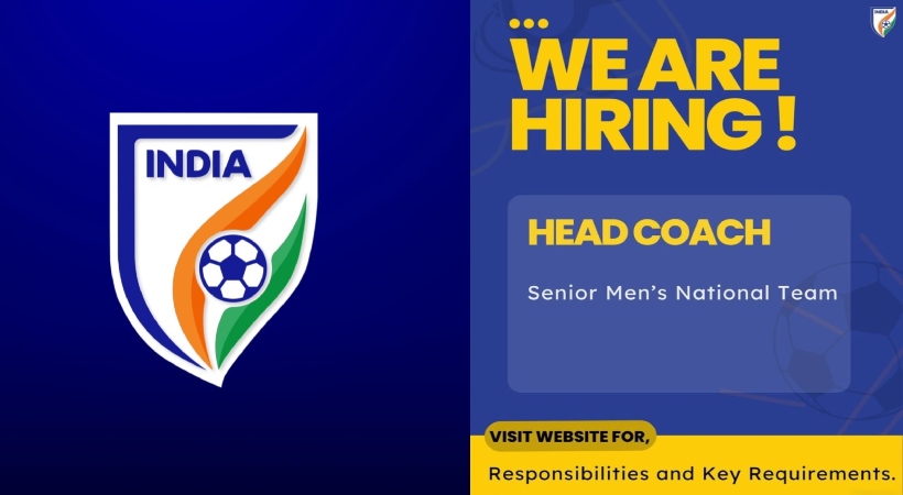 കപ്പിത്താനേ തേടി ഇന്ത്യന് പുരുഷ ഫുട്ബോള് ടീം; ഹെഡ് കോച്ചിനായി അപേക്ഷ ക്ഷണിച്ച് എഐഎഫ്എഫ്.