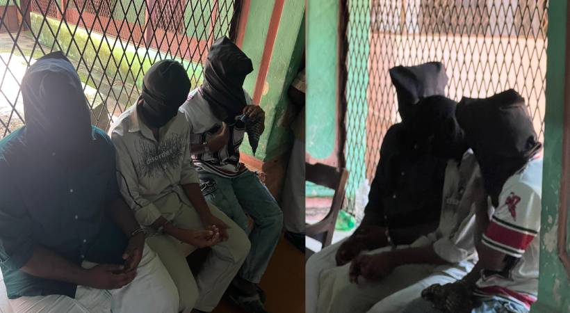 KSU നേതാക്കളെ മുഖംമൂടി ധരിപ്പിച്ച് എത്തിച്ച സംഭവം; ചുമതലയിൽ നിന്ന് മാറ്റി; SHOക്കെതിരെ വകുപ്പുതല നടപടി