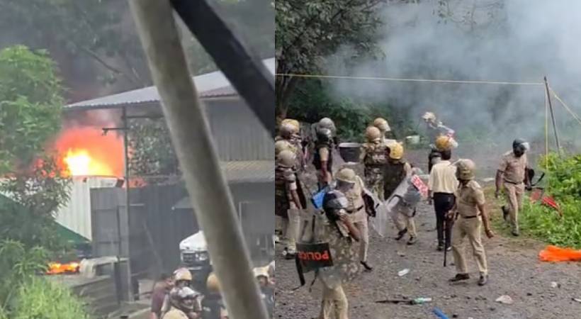 കോഴിക്കോട് താമരശേരി ഫ്രഷ് കട്ട് സംഘർഷം; രണ്ട് പേർ കസ്റ്റഡിയിൽ