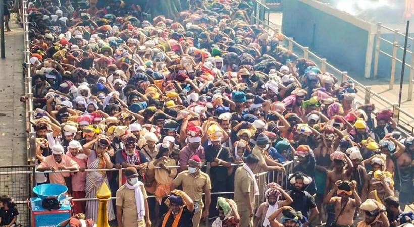 മലചവിട്ടിയത് ഏഴ് ലക്ഷം ഭക്തർ; തിരക്കുമായി ബന്ധപ്പെട്ടുള്ള ഹർജി ഇന്ന് ഹൈക്കോടതിയിൽ