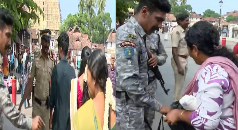 ഡൽഹി സ്ഫോടനം; ശ്രീപത്മനാഭസ്വാമി ക്ഷേത്രത്തിൽ കനത്ത സുരക്ഷ