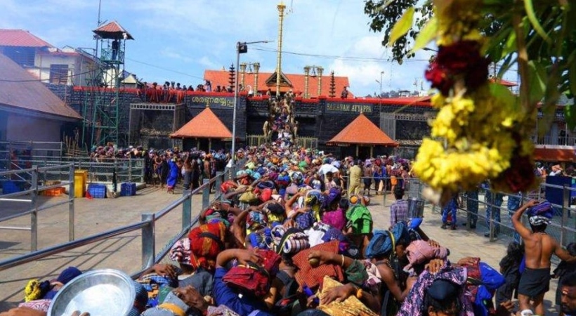 ശബരിമലയിലെ ഭക്തജന തിരക്ക് നിയന്ത്രണ വിധേയം