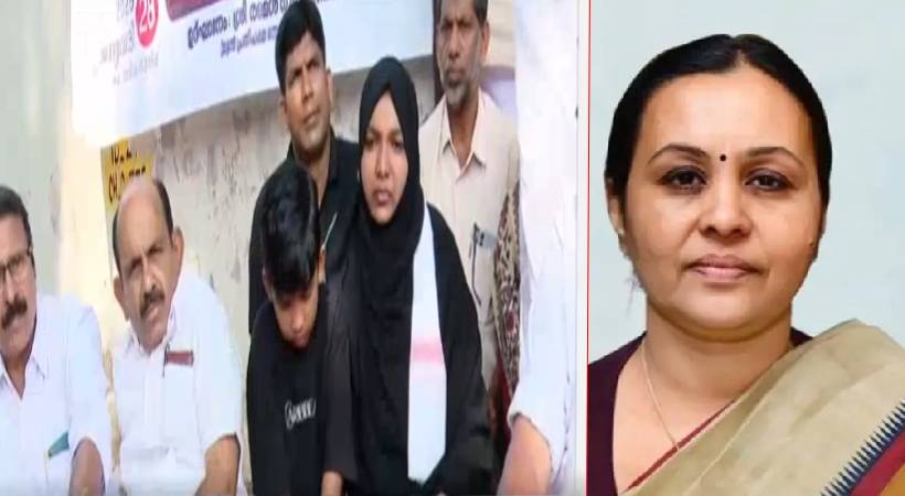 ‘വാക്കുപാലിച്ചില്ല’; ആരോഗ്യമന്ത്രിയുടെ വസതിക്ക് മുന്നിൽ ഉപവാസ സമരവുമായി ഹർഷിന