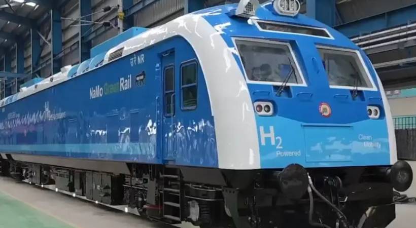 ചരിത്രം കുറിക്കാൻ ഇന്ത്യൻ റെയിൽ‌വേ: ഹൈഡ്രജൻ പവർ ട്രെയിൻ വരുന്നു