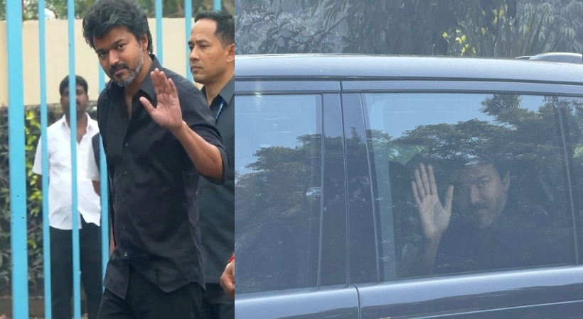 വിജയ് സിബിഐ ആസ്ഥാനത്ത് എത്തി; മൊഴി രേഖപ്പെടുത്തുന്നത് ആരംഭിച്ചു