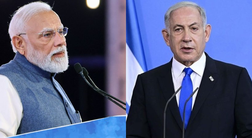 നെതന്യാഹുവുമായി ഫോണില്‍ സംസാരിച്ച് പ്രധാനമന്ത്രി മോദി; സാധാരണക്കാരുടെ സുരക്ഷയ്ക്ക് മുന്‍ഗണന നല്‍കണമെന്ന് ആവശ്യപ്പെട്ടു