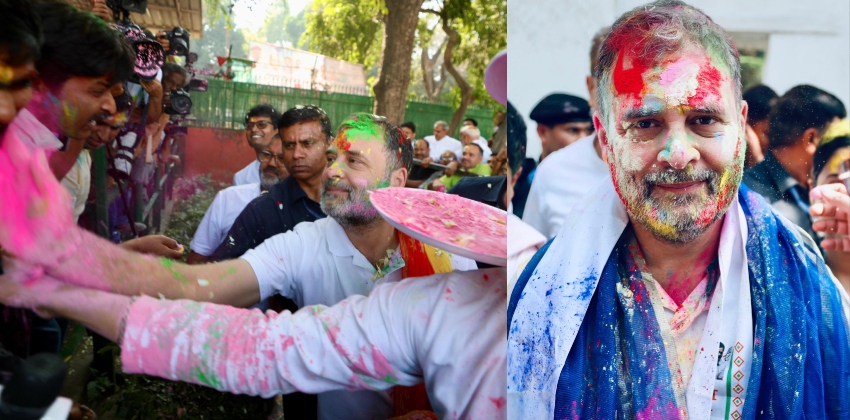 പ്രവർത്തകർക്കൊപ്പം എഐസിസി ആസ്ഥാനത്ത് ഹോളി ആഘോഷിച്ച് രാഹുൽ ഗാന്ധി, കേരളത്തിൽ കോൺഗ്രസ് വലിയ തിരിച്ചുവരവ് നടത്തുമെന്ന് സച്ചിൻ പൈലറ്റ്