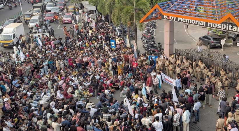 നഴ്‌സസ് സമരത്തില്‍ ഇടപെട്ട് ഹൈക്കോടതി; ആശുപത്രി സേവനങ്ങള്‍ മുടങ്ങരുതെന്ന് പൊലീസിനും തൊഴില്‍ വകുപ്പിനും നിര്‍ദേശം