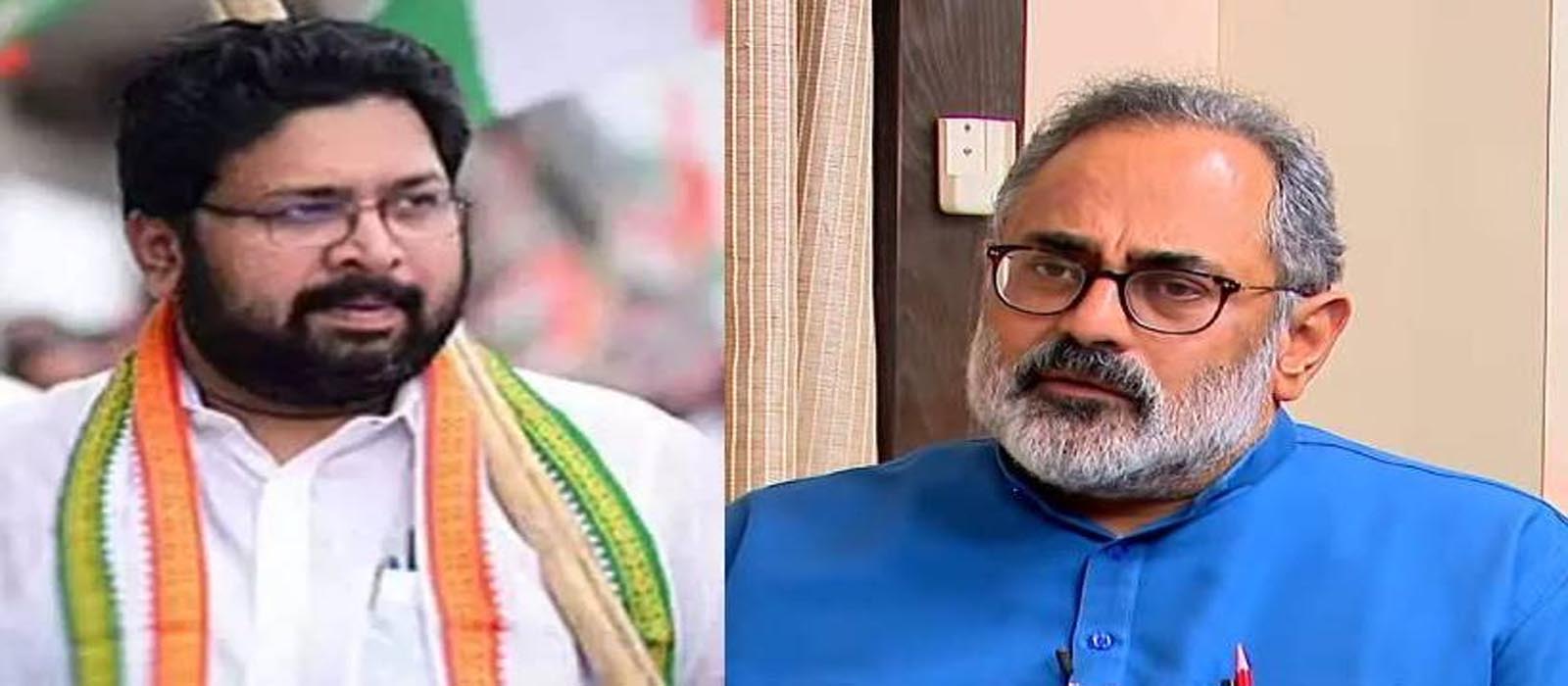 ‘രാജീവ് ചന്ദ്രശേഖറിനെതിരെ നിയമനടപടിയുമായി മുന്നോട്ടുപോകും; നേമത്ത് CJP ഡ‍ീൽ‌’; കെ എസ് ശബരിനാഥൻ