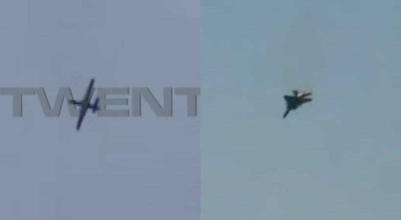 അമേരിക്കയ്ക്ക് കനത്ത തിരിച്ചടി; യുഎസ് പോര്‍വിമാനം തകര്‍ത്ത് ഇറാന്‍; ദൃശ്യങ്ങള്‍ പുറത്തുവിട്ടു