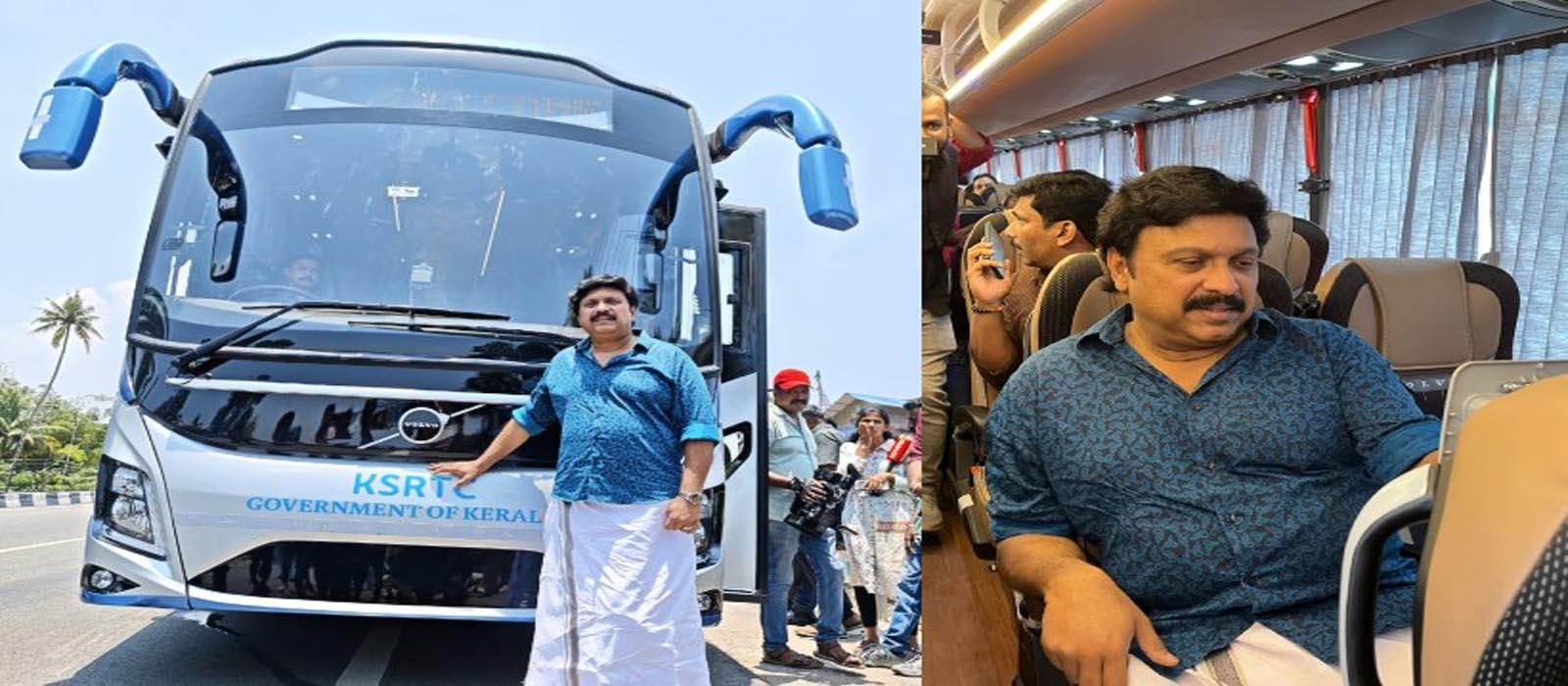 നിരത്തിലെ കൊട്ടാരം, കെഎസ്ആര്‍ടിസി വേറേ വൈബ്! പുതിയ ബസിന്റെ വിശേഷങ്ങളുമായി മന്ത്രി