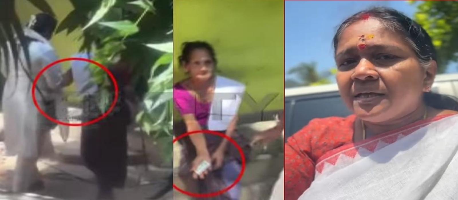 പാലക്കാട് ബിജെപി പ്രവർത്തകർ വോട്ടർമാർക്ക് പണം നൽകിയെന്ന് ആരോപണം; വിഡിയോ ചിത്രീകരിച്ചവരെ കരണകുറ്റി അടിച്ചുപൊട്ടിക്കുമെന്ന് ശോഭ സുരേന്ദ്രന്റെ ഭീഷണി