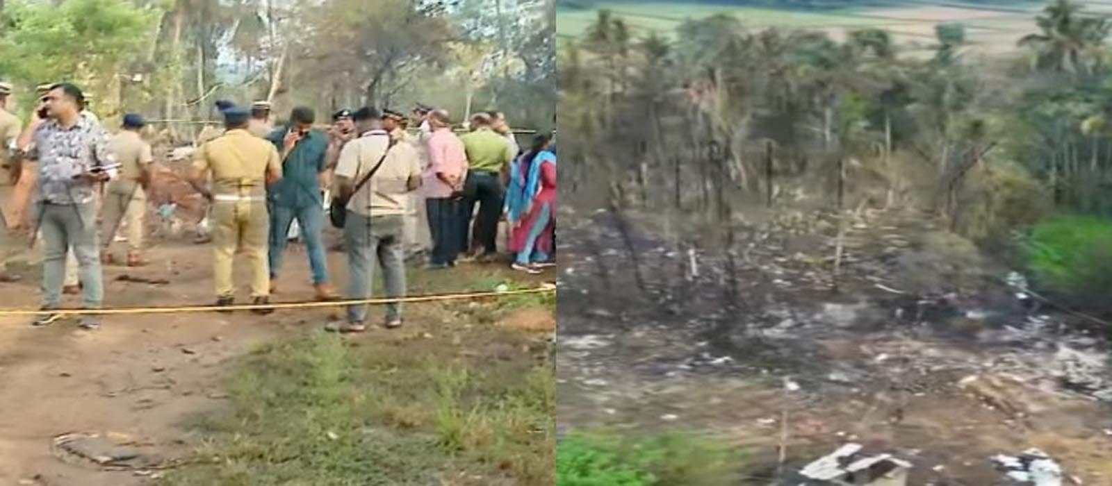 മുണ്ടത്തിക്കോട് വെടിക്കെട്ട് ദുരന്തം: പ്രദേശത്ത് കഡാവര്‍ നായ്ക്കളെ എത്തിച്ച് തിരച്ചില്‍; പരുക്കേറ്റ് ചികിത്സയിലുള്ള 10 പേരുടെ നില ഗുരുതരം