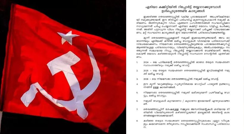 പരാജയ കാരണമായ വിഷയങ്ങള്‍ ആരായുന്ന 34 ചോദ്യങ്ങള്‍; ചോദ്യാവലിയുമായി സിപിഐഎം; വിമര്‍ശനങ്ങള്‍ ഉള്‍ക്കൊള്ളുമെന്ന് എം വി ഗോവിന്ദന്‍