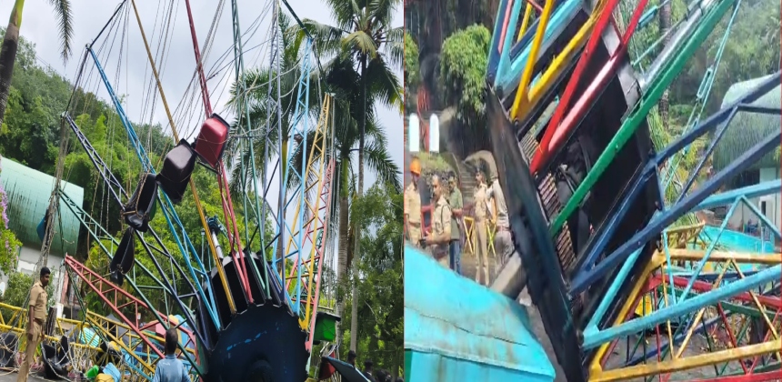 ‘സ്വിങ് ചെയർ സുരക്ഷാ സംവിധാനമില്ലാതെ പ്രവർത്തിപ്പിച്ചു’; ഹാപ്പിലാൻഡിലെ അപകടത്തിൽ 4 പേർക്കെതിരെ കേസെടുത്ത് പൊലീസ്