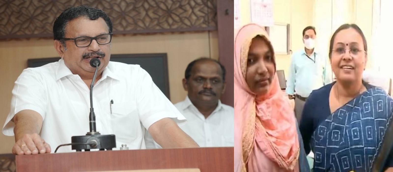 ‘കഴിഞ്ഞ സർക്കാരിന്റെ കാലത്തെ ചികിത്സാ പിഴവുകൾ, പരാതിക്കാർ ആവശ്യപ്പെട്ടാൽ വീണ്ടും പുനഃപരിശോധന നടത്തും; ഹർഷീനയ്ക്ക് നീതി ലഭ്യമാക്കും, ഉറപ്പ്’; ആരോഗ്യമന്ത്രി കെ മുരളീധരൻ