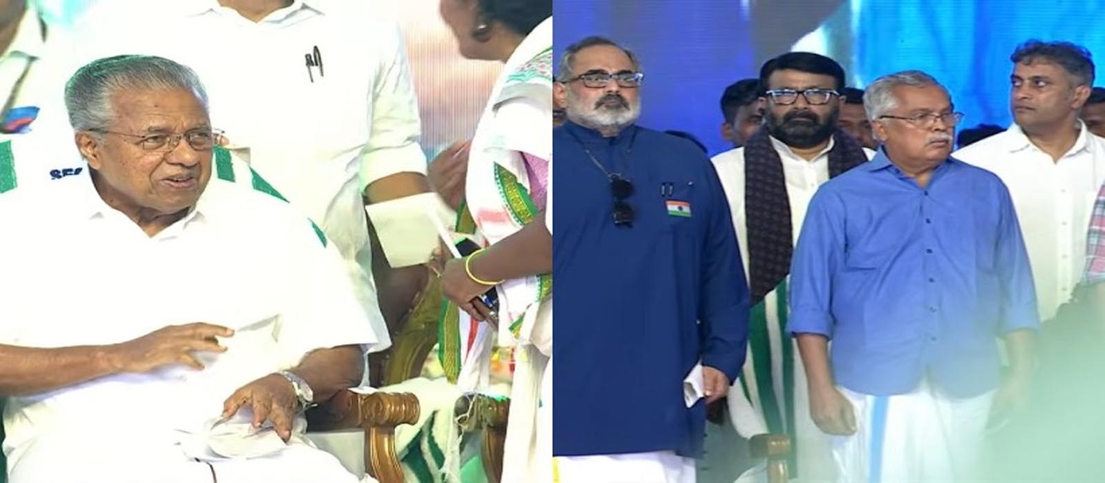 തുടക്കം കസറി; പ്രതിപക്ഷ നേതൃനിരയിലെ കരുത്തരും സത്യപ്രതിജ്ഞാ ചടങ്ങിന്റെ വേദിയില്