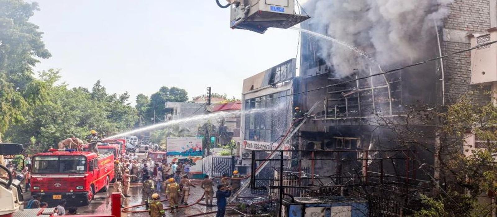 ലക്നൗവില് കോച്ചിംഗ് സെന്ററില് ഉണ്ടായ തീപിടുത്തം; നാല് പേര് അറസ്റ്റില്