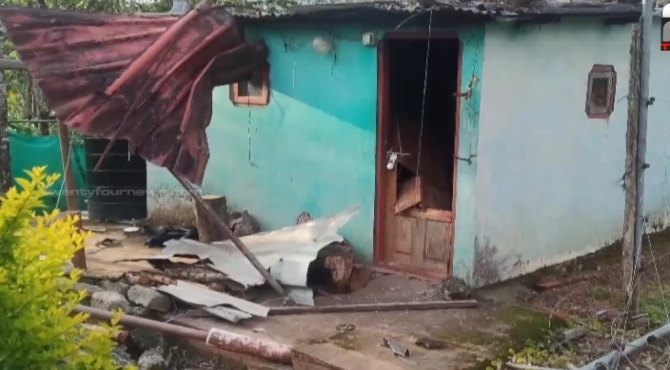 ചിന്നക്കനാലിൽ വീടിന് നേരെ കാട്ടാന ആക്രമണം; പിന്നിൽ ചക്കക്കൊമ്പനെന്ന് നാട്ടുകാർ
