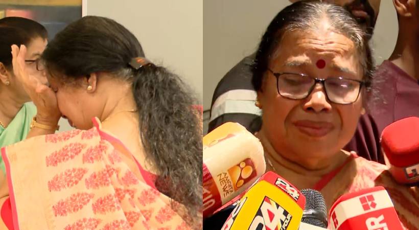 ‘അസംബന്ധമായ വാർത്തകൾ പ്രചരിപ്പിക്കുന്നു; തീവ്രത എന്ന വാക്ക് ഞാനുപയോഗിച്ചിട്ടില്ല’; വിതുമ്പി പി കെ ശ്രീമതി