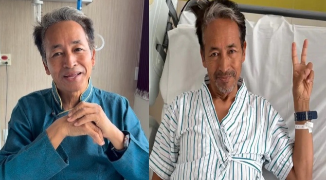 ‘പിന്തുണച്ച എല്ലാവർക്കും നന്ദി’; സോനം വാങ്ചുക് ആശുപത്രി വിട്ടു