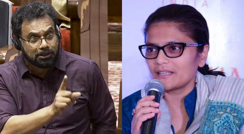 ജോണ്‍ ബ്രിട്ടാസ് എംപിക്കെതിരായ ലുങ്കിവാല പരാമര്‍ശത്തില്‍ കുലുങ്ങി രാജ്യസഭ; മലയാളി എന്നതില്‍ അഭിമാനിക്കുന്നുവെന്ന് ബ്രിട്ടാസ്