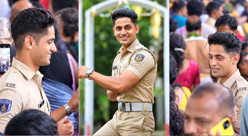 ഗുരുവായൂരിലെ ആ വൈറൽ പൊലീസ് പുഞ്ചിരി; സോഷ്യൽ മീഡിയ തേടുന്ന അർജുൻ