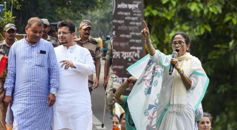 ടിഎംസി ചിഹ്ന തര്‍ക്കം; തിരഞ്ഞെടുപ്പ് കമ്മീഷനു മുന്നില്‍ പുതിയ പേരും ചിഹ്നവും സമര്‍പ്പിച്ച് ഇരു വിഭാഗങ്ങളും
