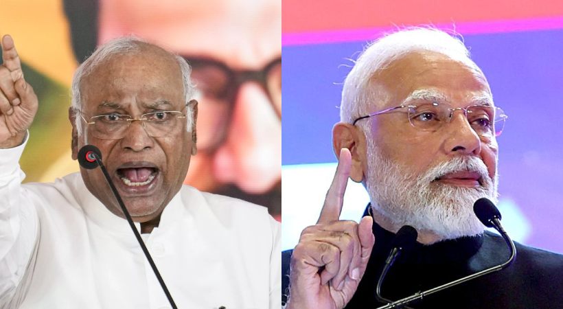 മോദിയുടെ അച്ഛനെതിരായ വിവാദ പരാമർശം, രാജ്യവ്യാപക പ്രതിഷേധത്തിന് ബിജെപി; ഖാർഗെയുടെ വസതിയിലേക്ക് മാർച്ച്