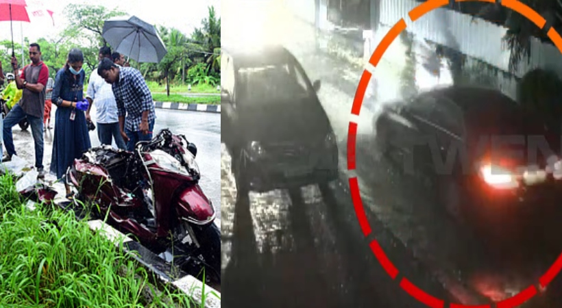 17 കാരൻ ഫ്ലാറ്റിൽ നിന്ന് കാറുമായി പോകുന്നതിന്റെ CCTV ദൃശ്യം പുറത്ത്