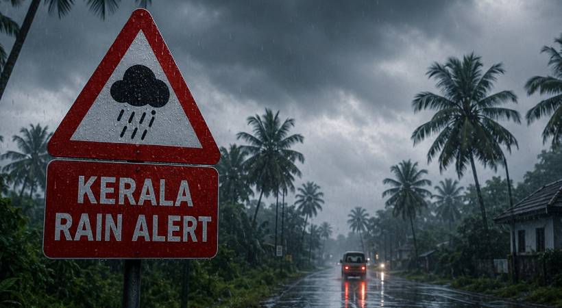 സംസ്ഥാനത്ത് തിങ്കളാഴ്ച വരെ മഴ തുടരും; ഇന്ന് നാല് ജില്ലകളിൽ ഓറഞ്ച് അലർട്ട്